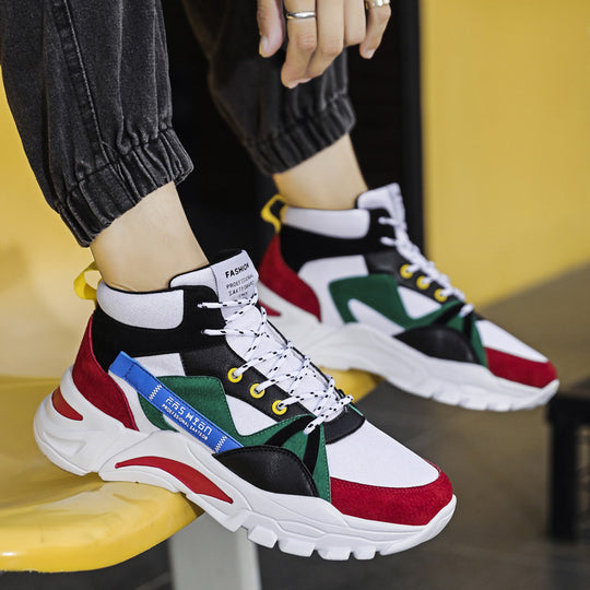 Damen Hohe Sneakers mit innovativem Dämpfungssystem und strapazierfähigem Obermaterial EB