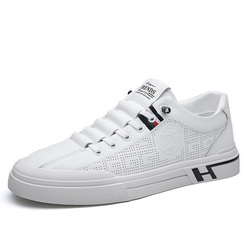 Damen Sportliche Sneaker mit perforiertem Obermaterial und modischem Design EB