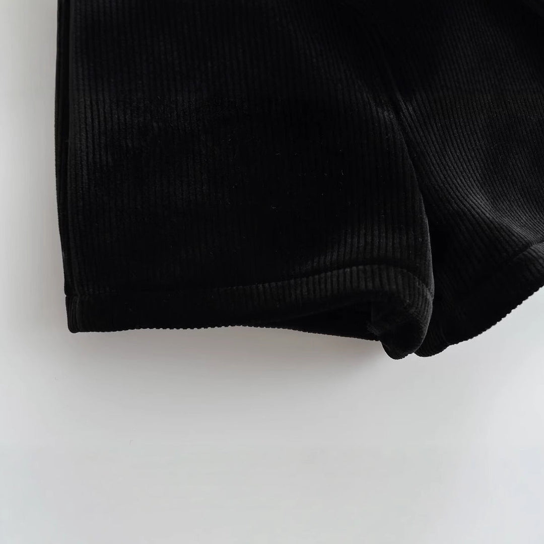 Damen Kurze Cordhosen Im Eleganten Schnitt EB
