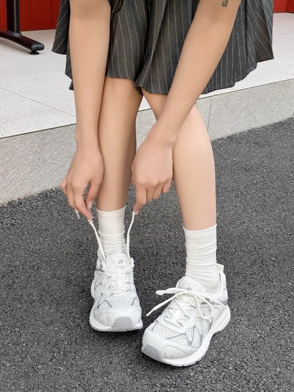 Damen Komfortable Lauf-Sneaker mit atmungsaktivem Obermaterial EB