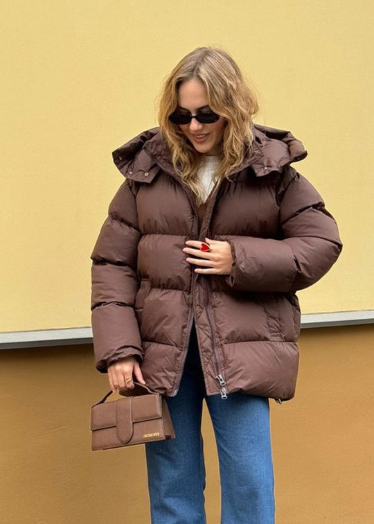 EB | Schokoladen-Pufferjacke - Gemütlich und Trendy