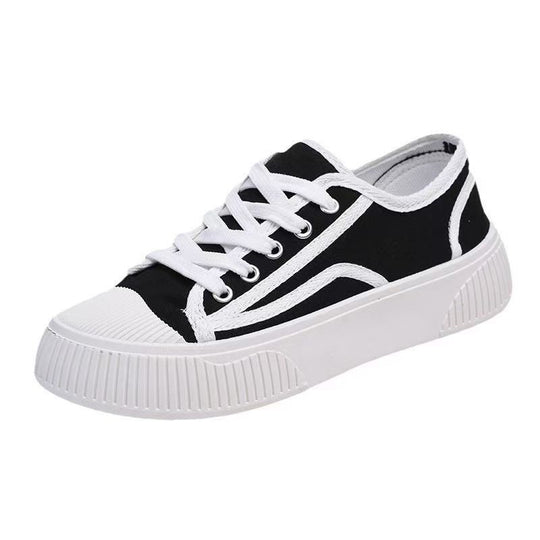 Damen Freizeit-Sneaker mit atmungsaktivem Obermaterial und rutschfester Gummisohle EB