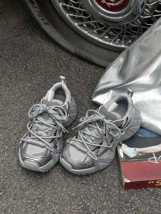 Damen Sportliche Sneaker mit atmungsaktivem Obermaterial und dämpfender Sohle EB