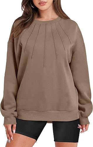 Damen Sweatshirt mit strukturiertem Design und weichem Innenfutter EB