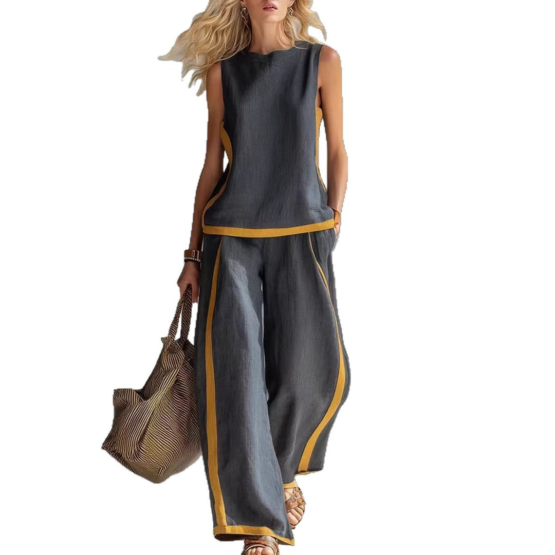 Damen lässiges Sommeranzug-Set EB