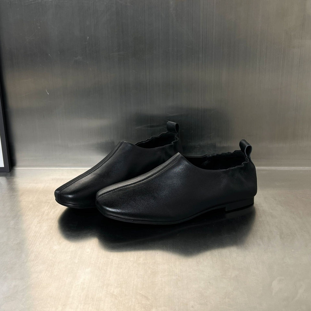 Damen elegante Mokassins mit dekorativem Riemen und komfortabler Sohle EB