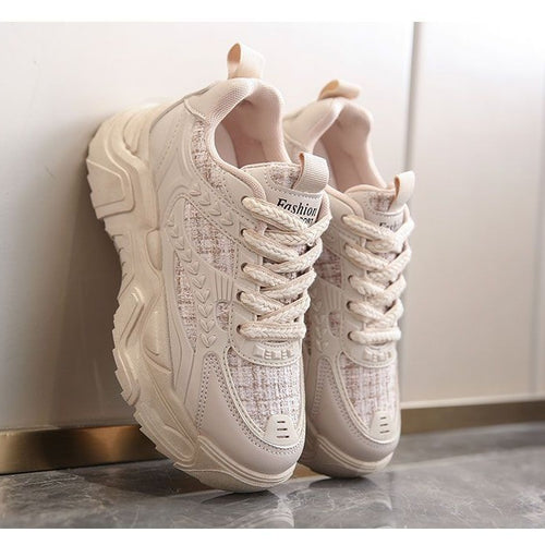 Damen Modische Sneaker mit trendigem Design EB
