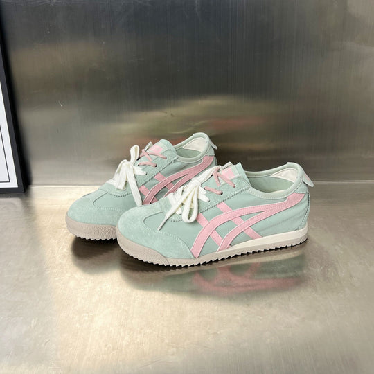 Damen Sneakers im sportlichen Retro-Design mit atmungsaktiven Mesh-Einsätzen EB