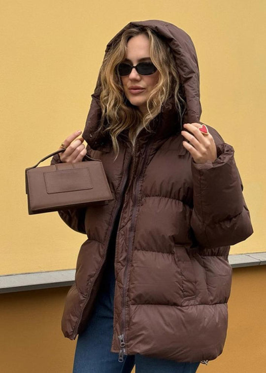 EB | Schokoladen-Pufferjacke - Gemütlich und Trendy
