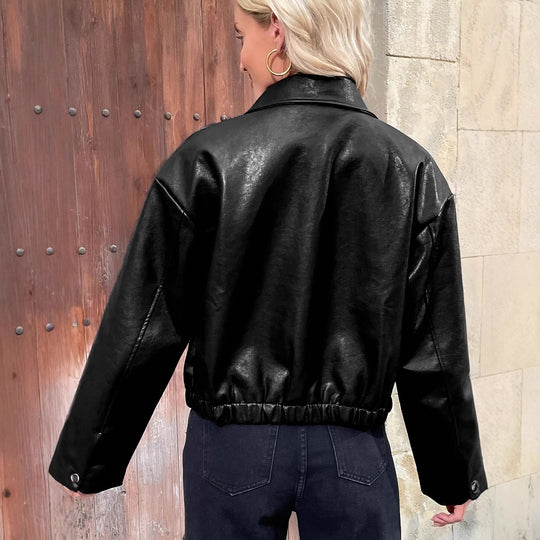 Damen modische jacke im Vintage-Stil mit hochwertiger Textur EB