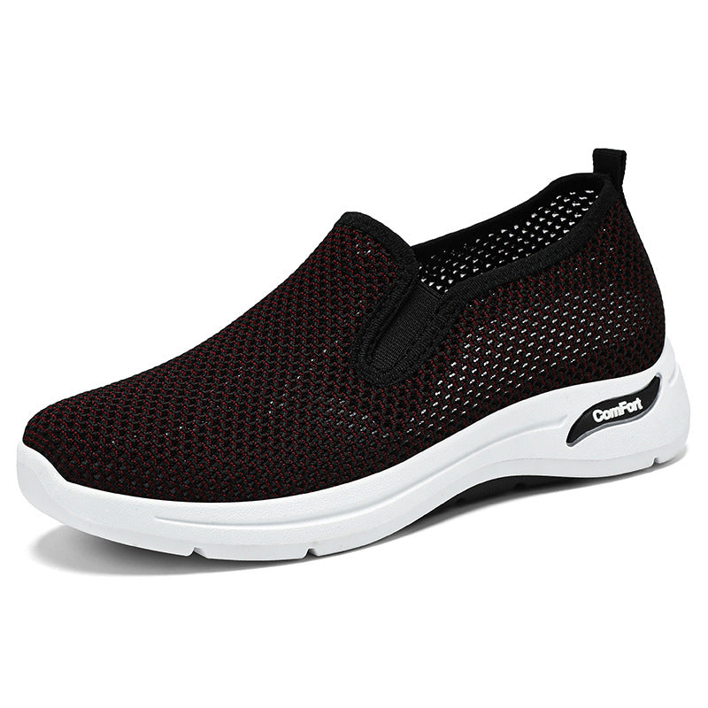 Damen Atmungsaktive Slip-On Sneakers mit ergonomischem Komfort EB