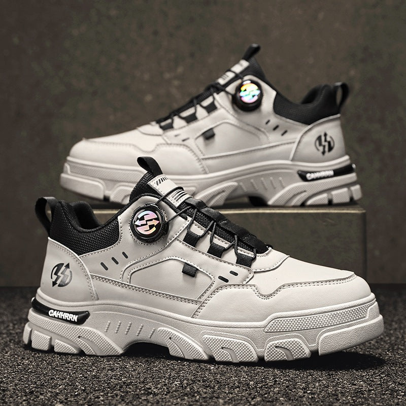 Damen Modische Sneakers mit atmungsaktiver Oberflächenstruktur und dämpfender Sohle EB