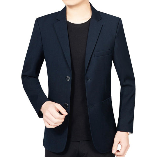 Herren Schlankes Business-Sakko mit minimalistischem Design und Stretch-Komfort EB