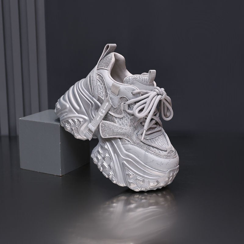 Damen Sportliche Chunky Sneakers EB