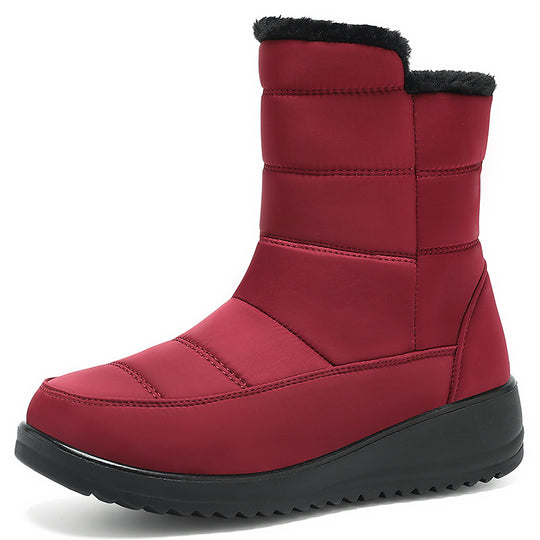 Damen Thermo-Winterstiefel mit rutschfester Sohle und isolierendem Innenfutter EB