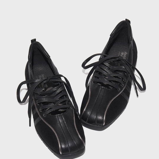 Damen Sportliche Sneakers im modernen Design mit atmungsaktiver Oberflächenstruktur EB