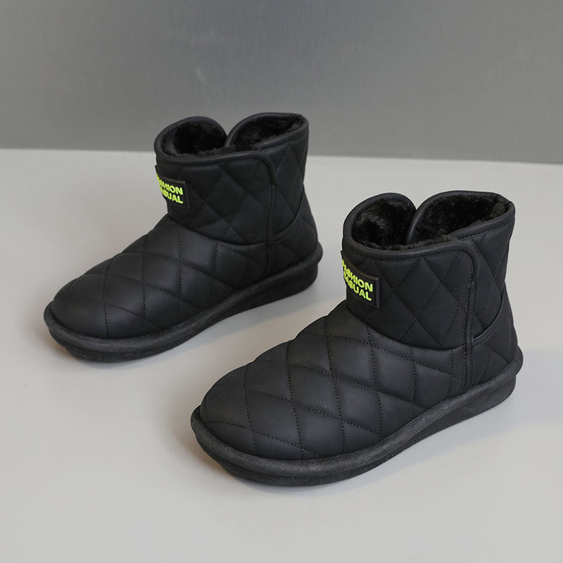 Damen warme und gefütterte Winterstiefel EB