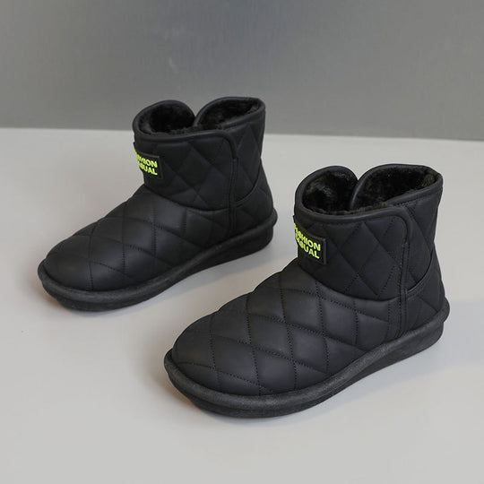 Damen warme und gefütterte Winterstiefel EB