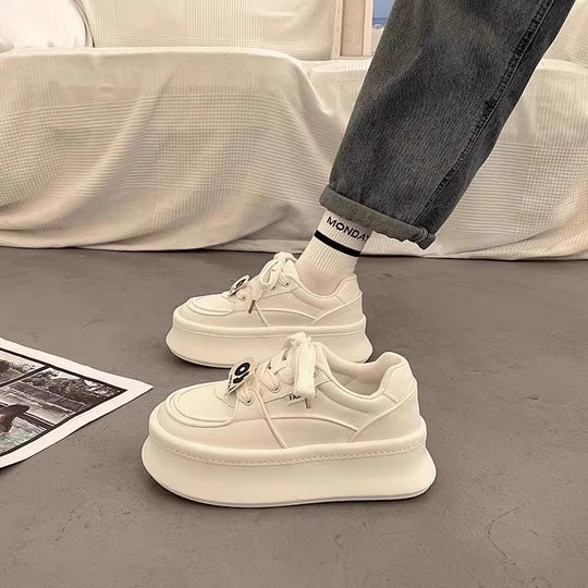 Damen Modische Plateau Sneakers mit innovative Dämpfungstechnologie EB