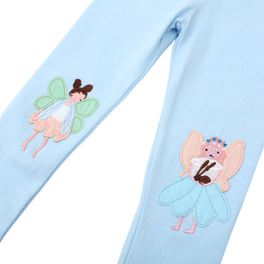 Mädchen Leggings mit zauberhaften Feenapplikationen EB