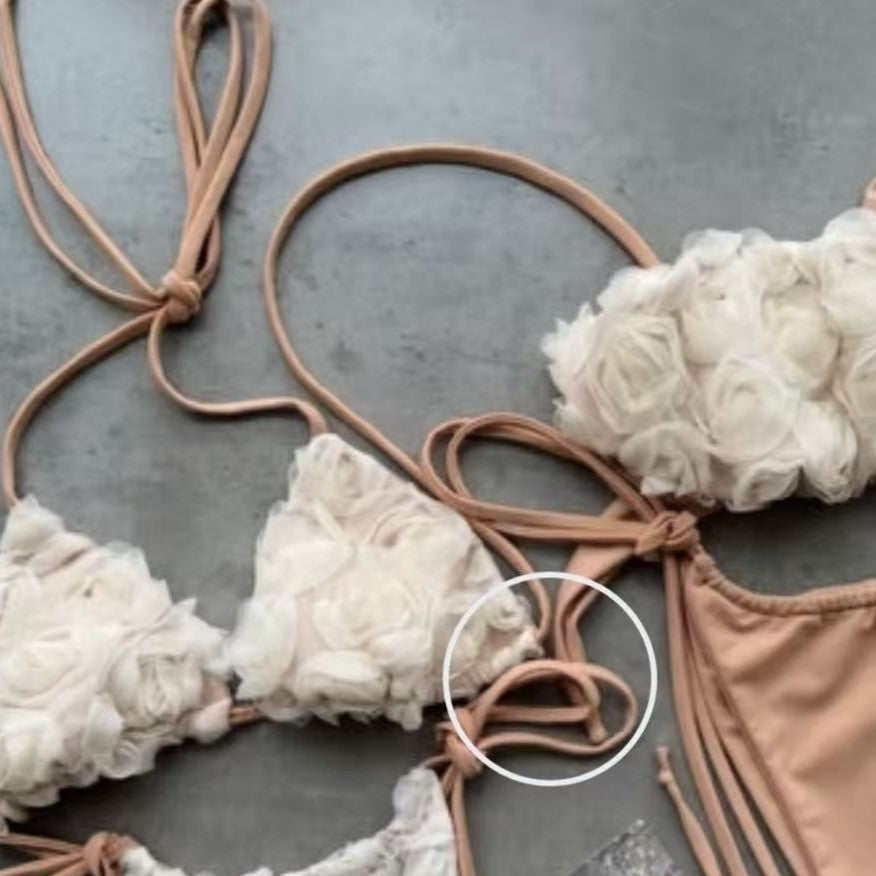 Damen Bikiniset mit floralem Design EB