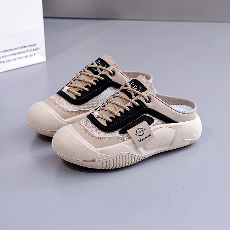 Damen atmungsaktive Freizeitsneaker mit flexiblem Mesh-Obermaterial EB