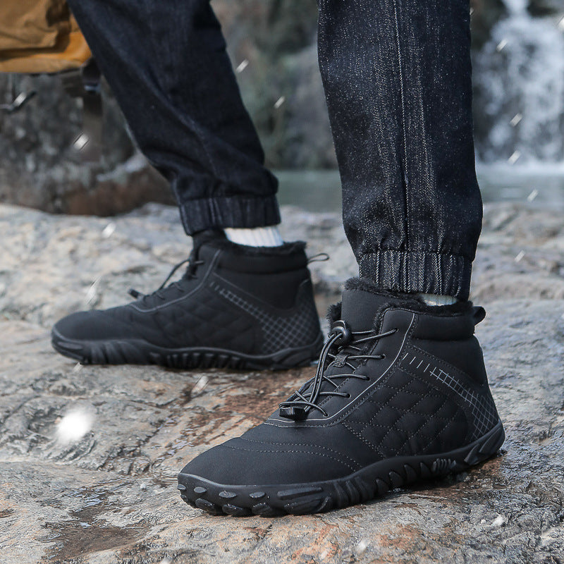 Damen Bequeme Winterstiefel mit isolierendem Innenfutter und wasserdichtem Obermaterial EB