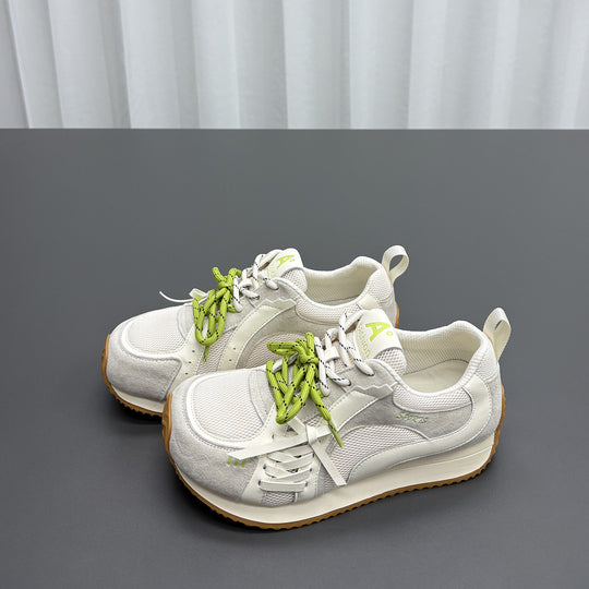 Damen Sportliche Sneaker mit innovativer Schnürtechnologie und atmungsaktiver Obermaterialkombination EB