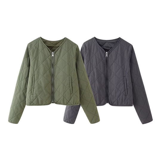 Damen Steppjacke mit praktischen Eingrifftaschen EB