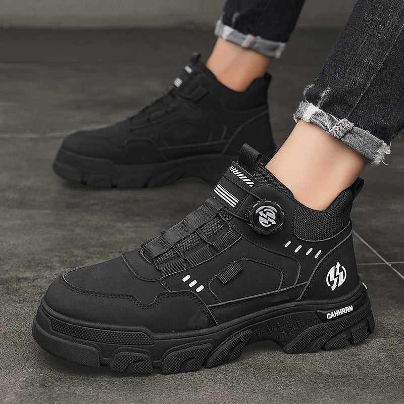 Damen Sportliche und robuste High-Top Sneakers EB