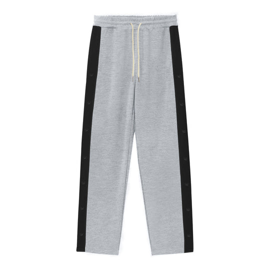 Herren Sportliche Jogginghose mit Knopfleiste und elastischem Bund EB
