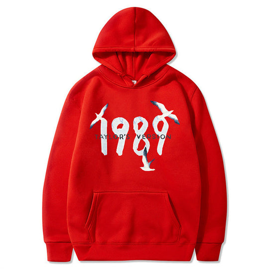 Damen Kapuzenpullover mit kreativem Vogelmotiv und hochwertiger Baumwolle EB