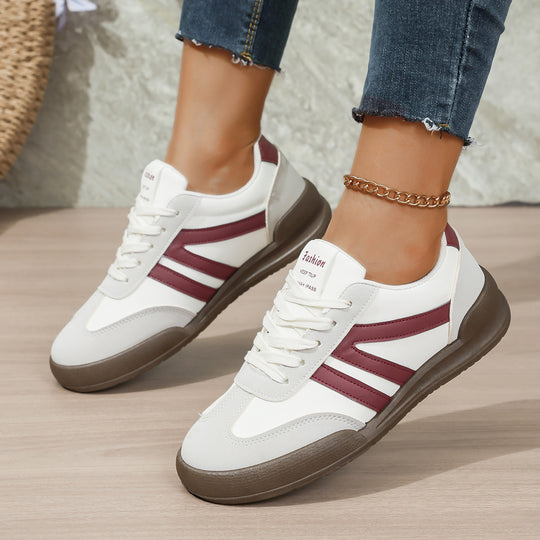 Damen Freizeit-Sneaker mit atmungsaktiver Obermaterialkombination und rutschfester Sohle EB