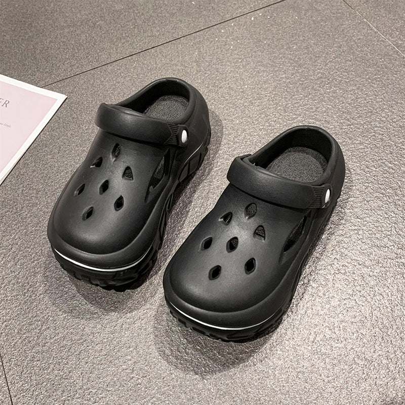 Damen Komfortable Clogs mit rutschfester Sohle EB
