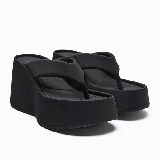 Damen Plattform-Zehentrenner mit elegantem Design EB