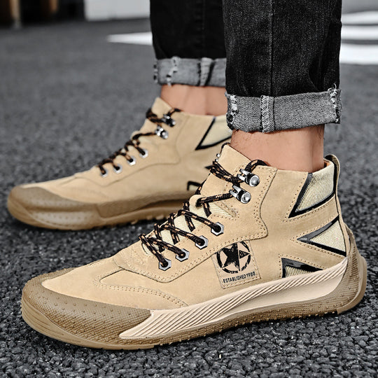 Damen Sportliche Schnürstiefel mit atmungsaktiver Konstruktion EB