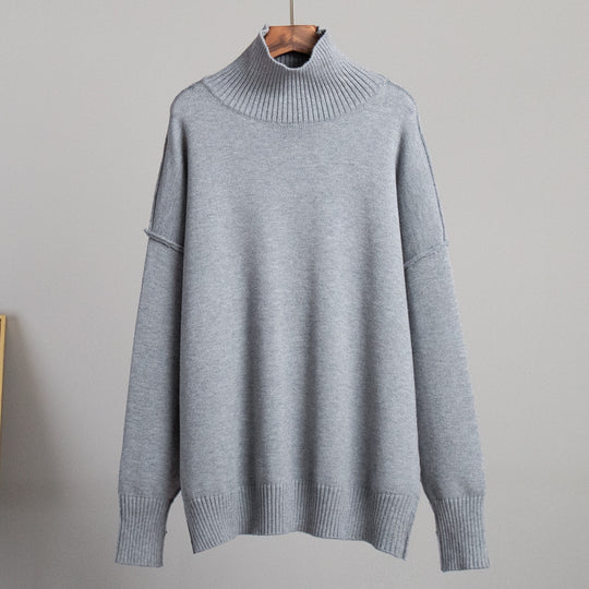 Damen Modischer Rollkragenpullover EB