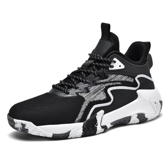 Damen Leistungsstarke Sport-Sneaker mit atmungsaktiver Mesh-Oberfläche und rutschfester Sohle EB