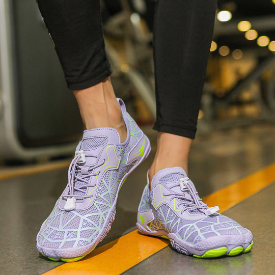 Damen Multifunktionale Aqua-Schuhe mit rutschfester Sohle und atmungsaktivem Obermaterial EB