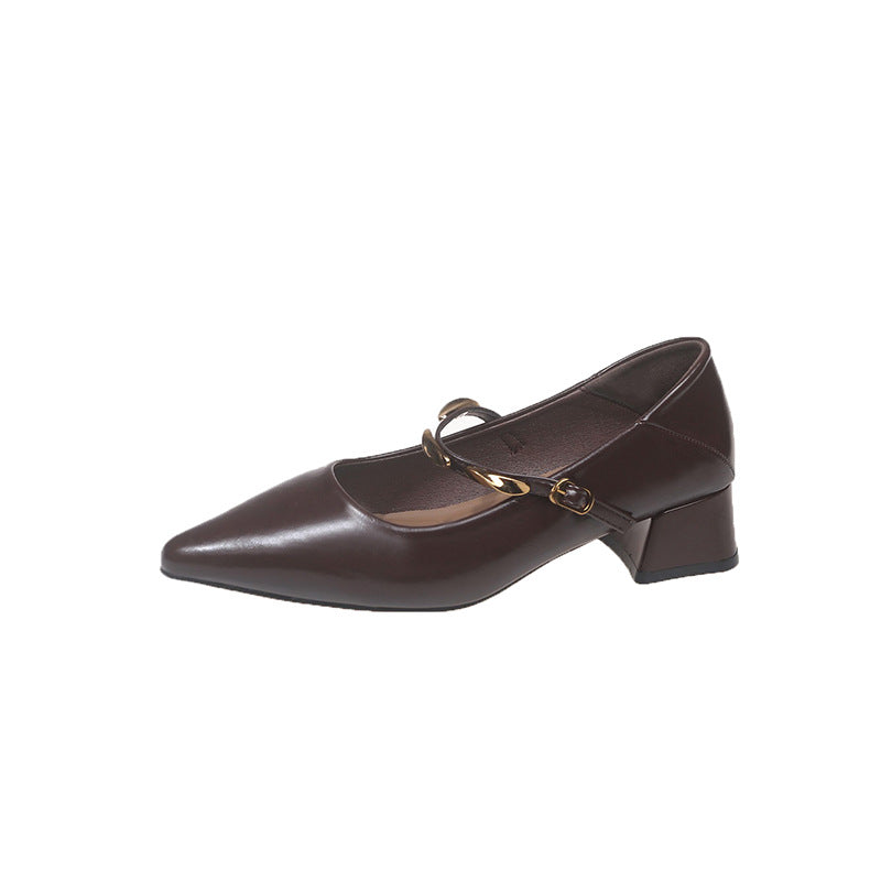 Damen elegante Slingback-Pumps EB