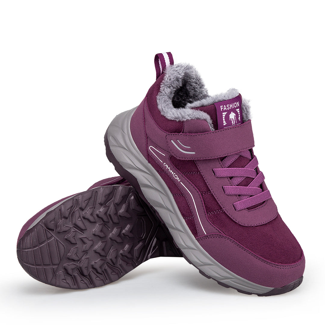 Damen isolierte Winter-Sneaker mit rutschfester Sohle und komfortablem Inneren EB