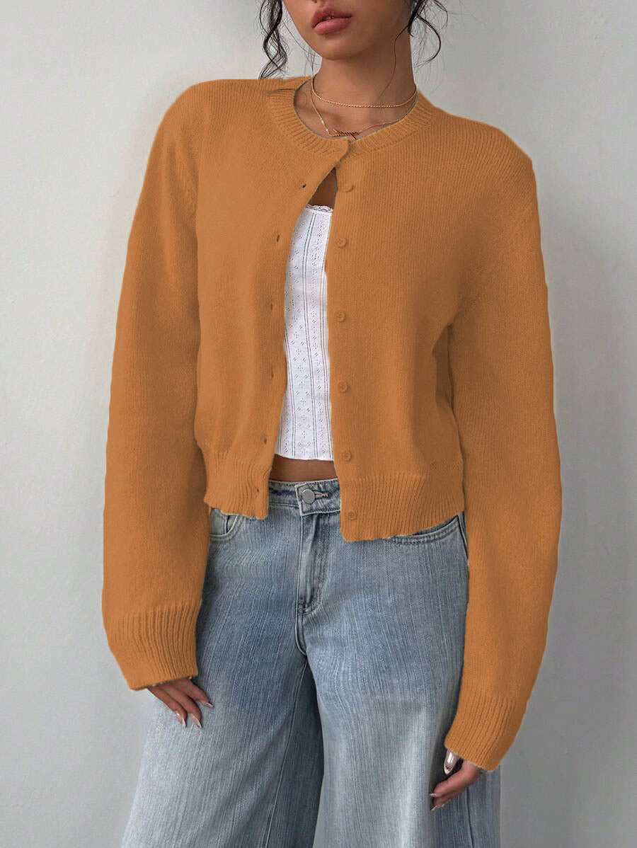 Damen Strickjacke im Oversized-Stil EB