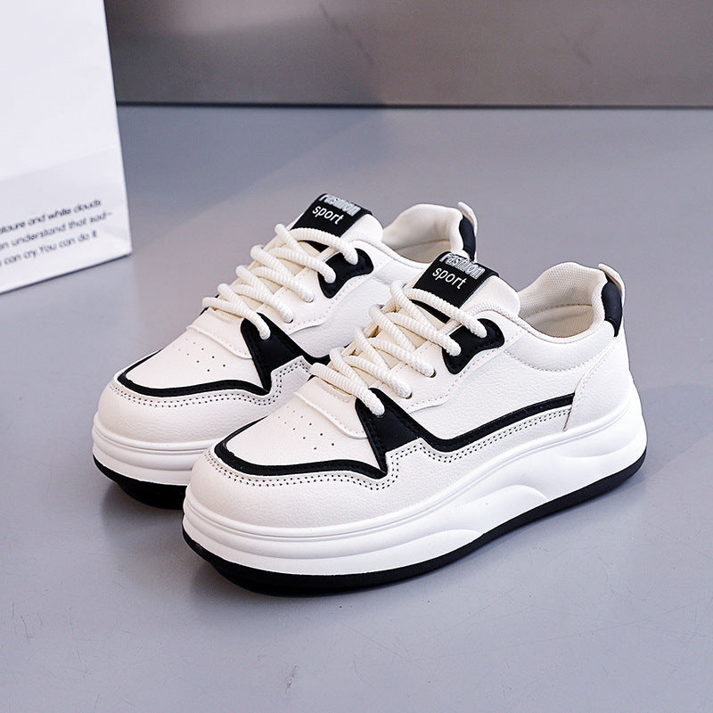 Damen Sportliche Sneakers mit dämpfender Laufsohle und modischem Design EB