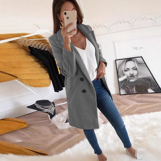 Damen Blazer im doppelten Knopfdesign EB