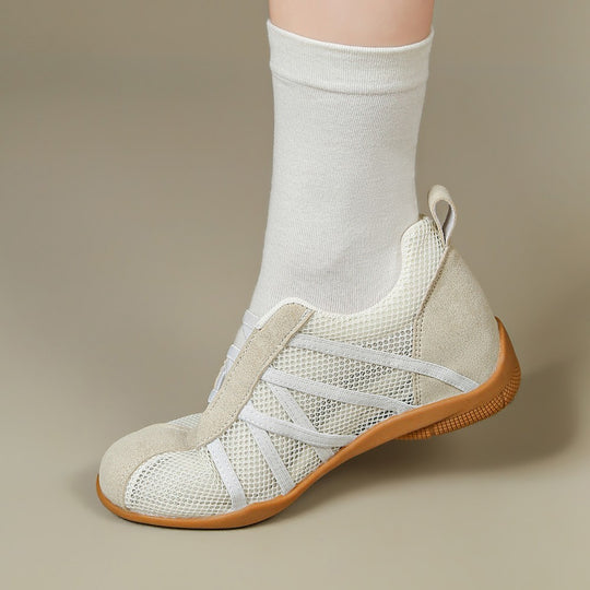 Damen Atmungsaktive Freizeitschuhe mit elastischem Schnürsystem EB
