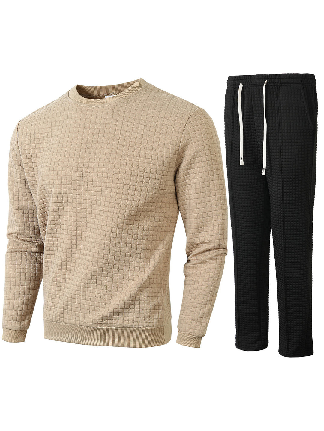 Herren gemütliches Sweatshirt und Jogginghose Set EB
