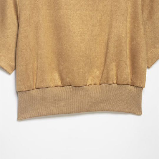Damen Cropped T-Shirt mit elegantem Bund EB