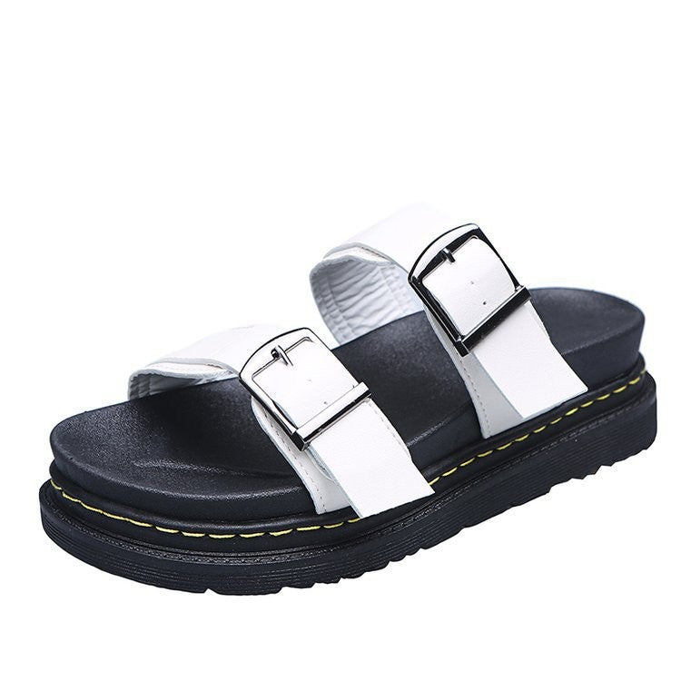 Damen Riemensandalen mit ergonomischem Fußbett und verstellbarem Schnallenverschluss EB