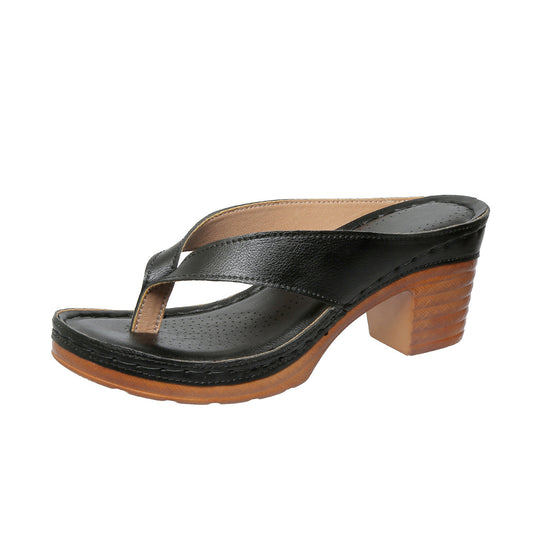 Damen Riemensandalen mit modischem Ketten-Detail EB