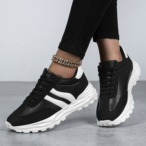 Damen Sportliche Sneaker mit dämpfendem Sohlenprofil und atmungsaktivem Obermaterial EB